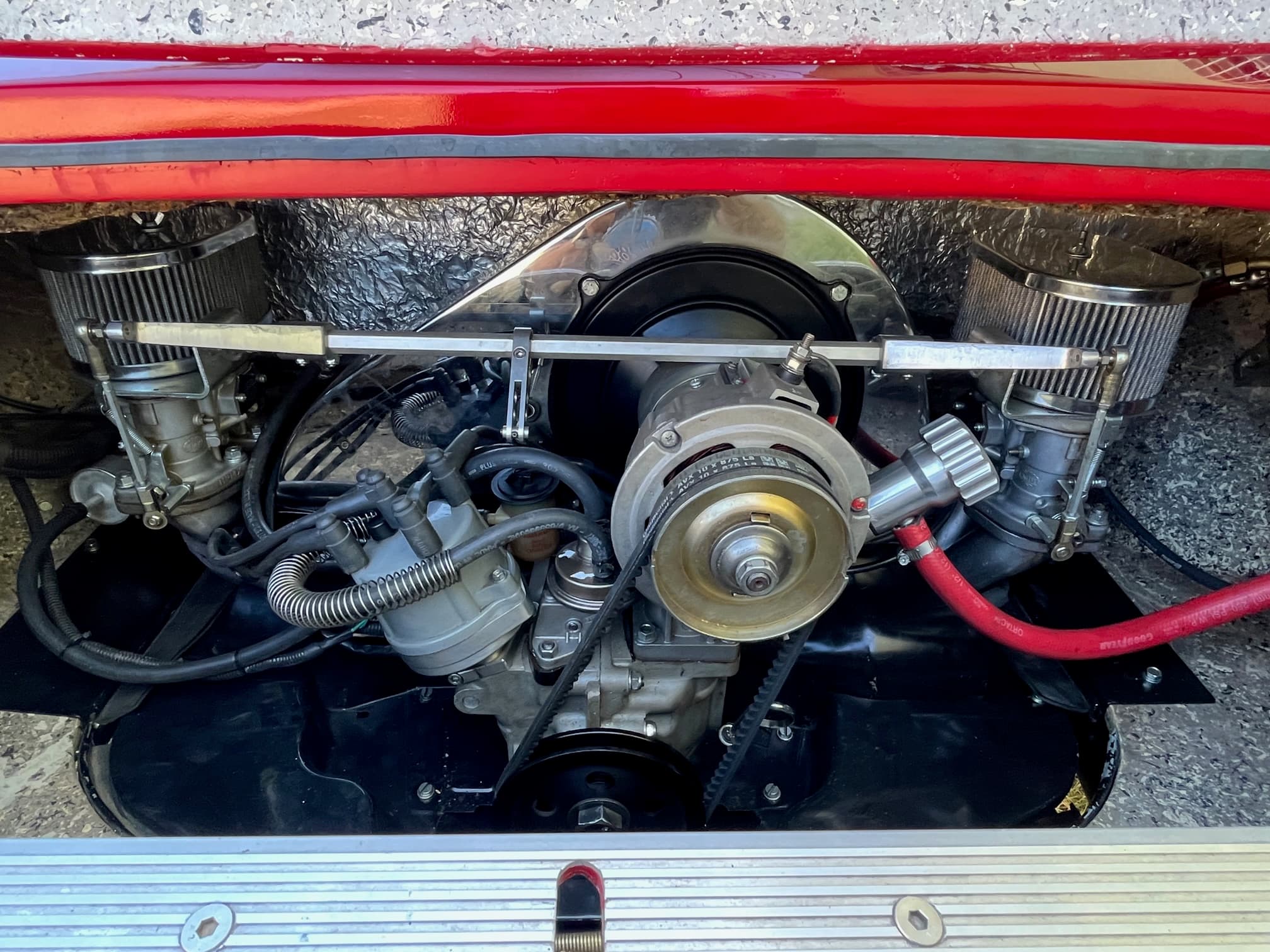 carro Puma GT 1600 vermelho 1971